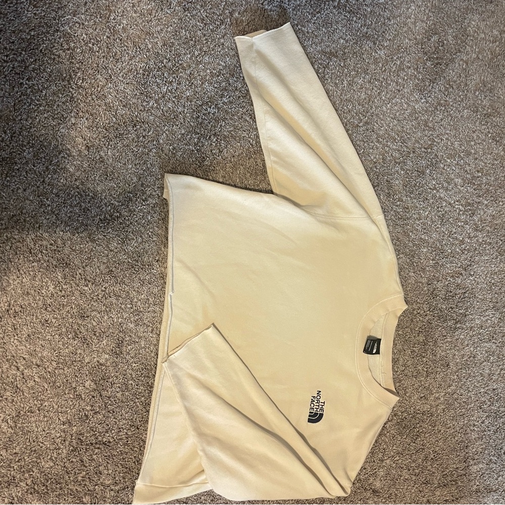 The North Face Cream Long Sleeve Shirt